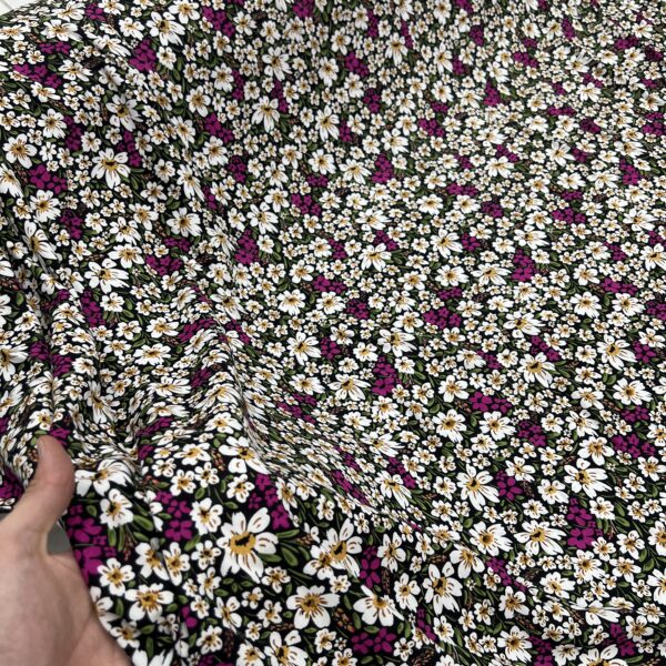 İthal Viskon Beyaz Papatya